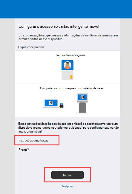 Configurar o login com cartões inteligentes em dispositivos 